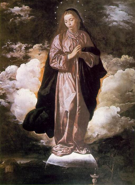 VELAZQUEZ, Diego Rodriguez de Silva y The Immaculate Conception set oil painting image